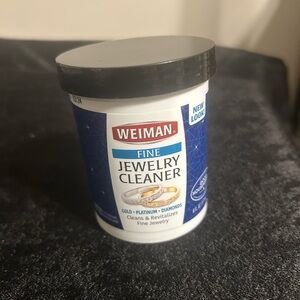 WEIMAN fine Jewelry Cleaner work GOLD PLANTINUM DIAMONDS cleans Revitalizes